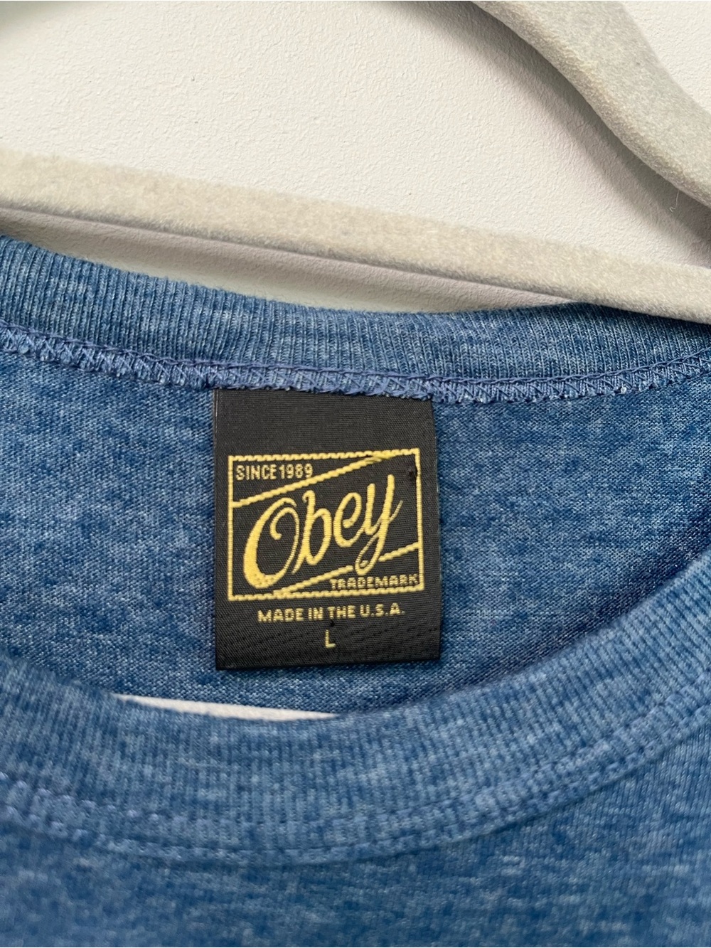 Obey men’s soft T - Picture 3 of 4